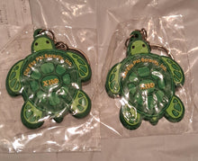 Load image into Gallery viewer, KEY CHAINS-TURTLE SHAPED WITH LOGO