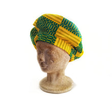 Load image into Gallery viewer, African Kente BERET  HAT/Head wear -SALE SALE!!!