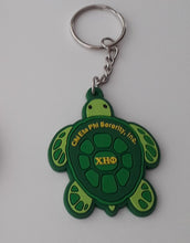 Load image into Gallery viewer, KEY CHAINS-TURTLE SHAPED WITH LOGO